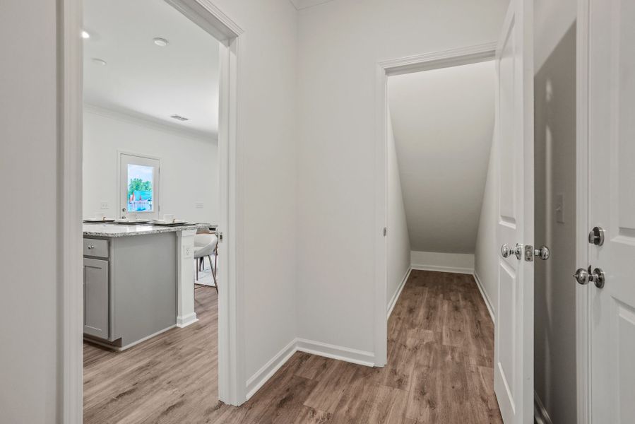 Representative unfurnished interior of a home built from the Aspire by Pulte Homes in Stewarts Landing, Charlotte (Image 22).