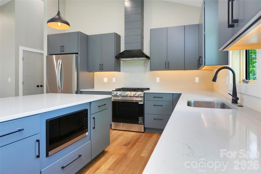 Furnished interior view inside a new home in , Brevard (Image 14).