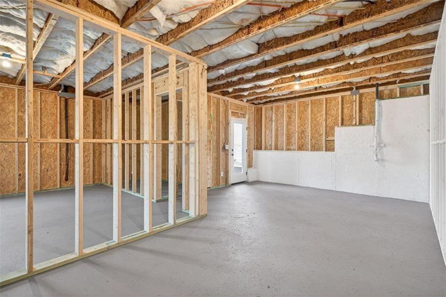 In-progress construction of a new home in Sanders Park, Austell, GA (Image 37).