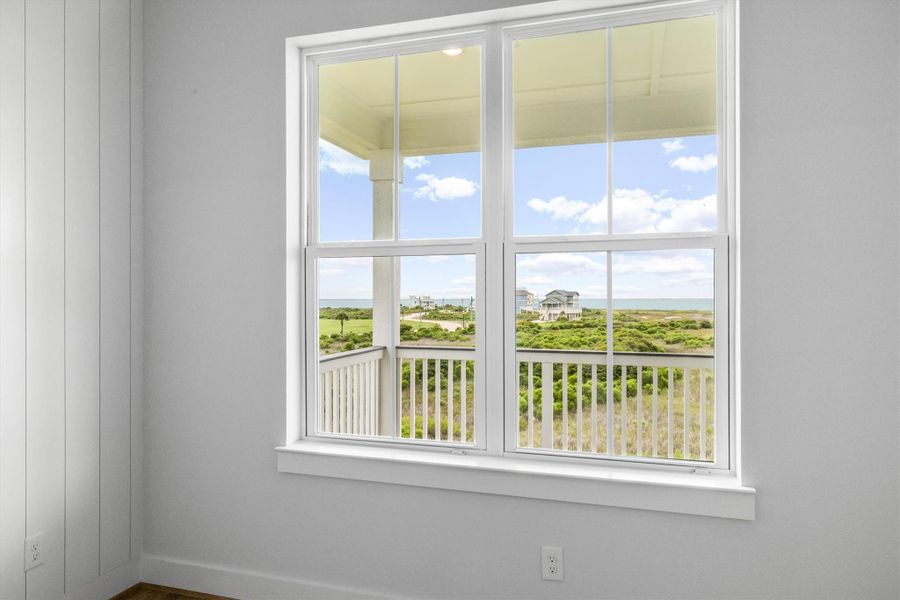 Wake up every morning with the unobstructed views of the bay.