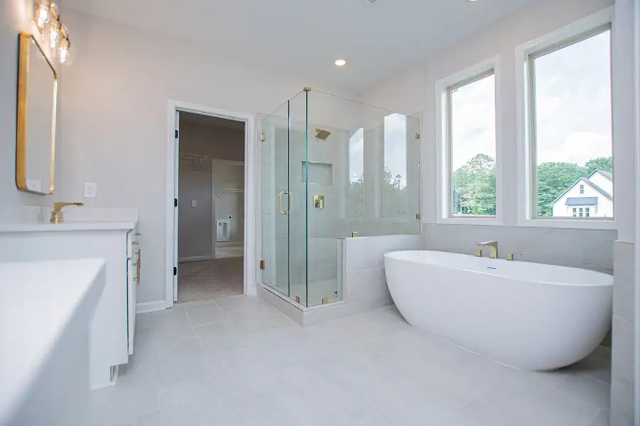 Furnished interior view inside a new home in WOODMONT RESERVE, Roopville (Image 18).