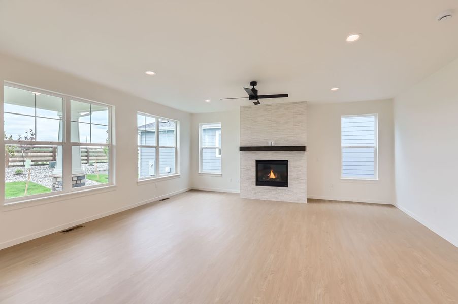 Plan V432 - Representative Photo - Living Room