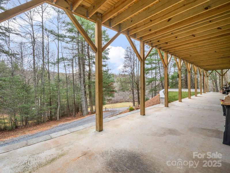 In-progress construction of a new home in , Black Mountain, NC (Image 35).