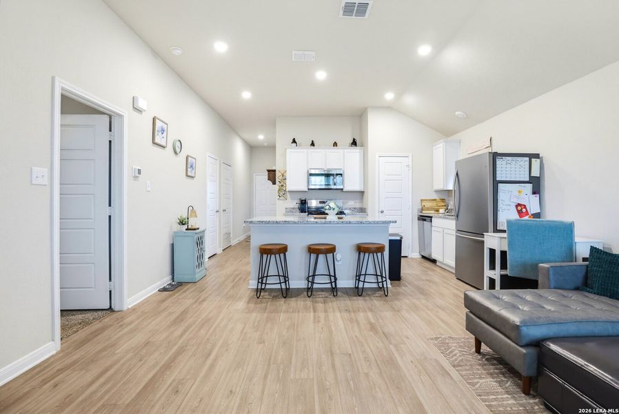 Furnished interior view inside a new home in , San Antonio (Image 9).