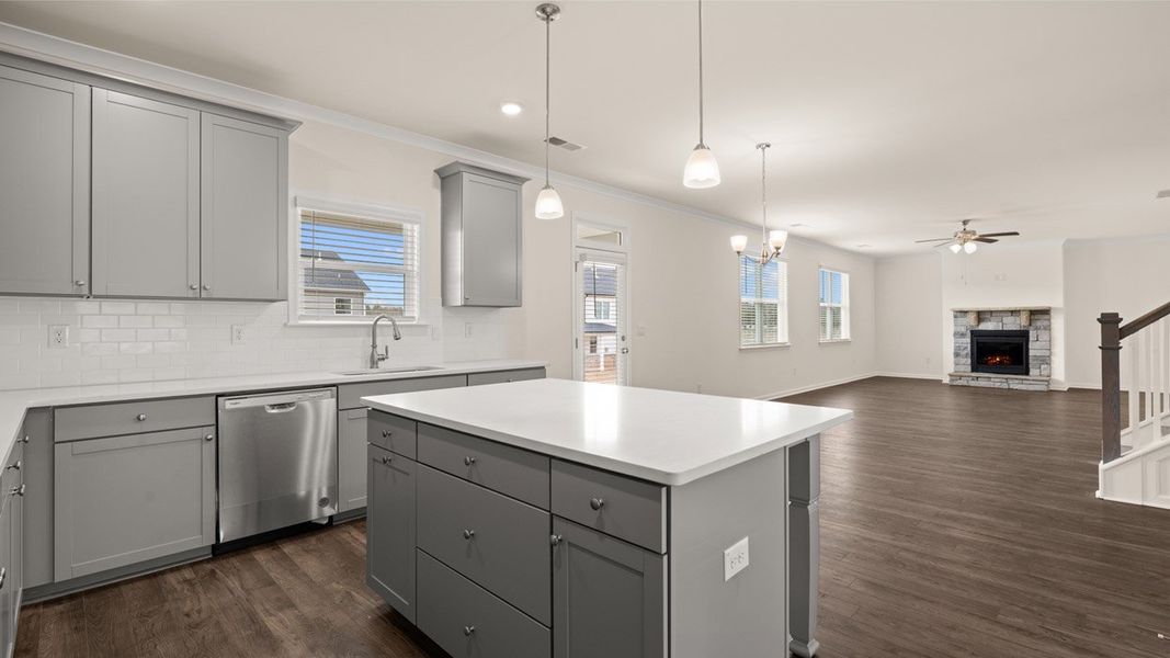 Furnished interior view inside a new home in The Gates at Pates Creek, Hampton (Image 8).
