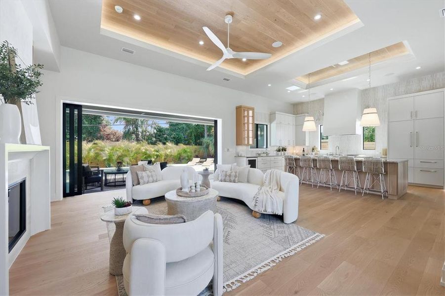 Furnished interior view inside a new home in , Sarasota (Image 5).