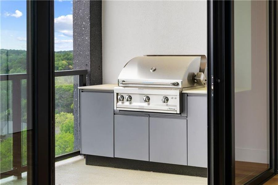 Close-up of interior finishes inside a home in The Dillon Buckhead, Atlanta (Image 21).