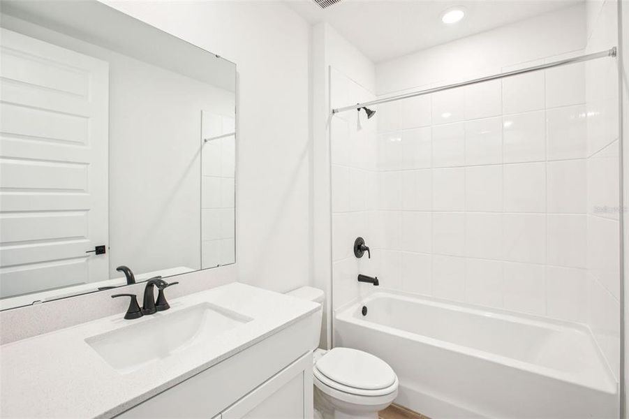 Furnished interior view inside a new home in Two Rivers - Signature Series, Zephyrhills (Image 9).