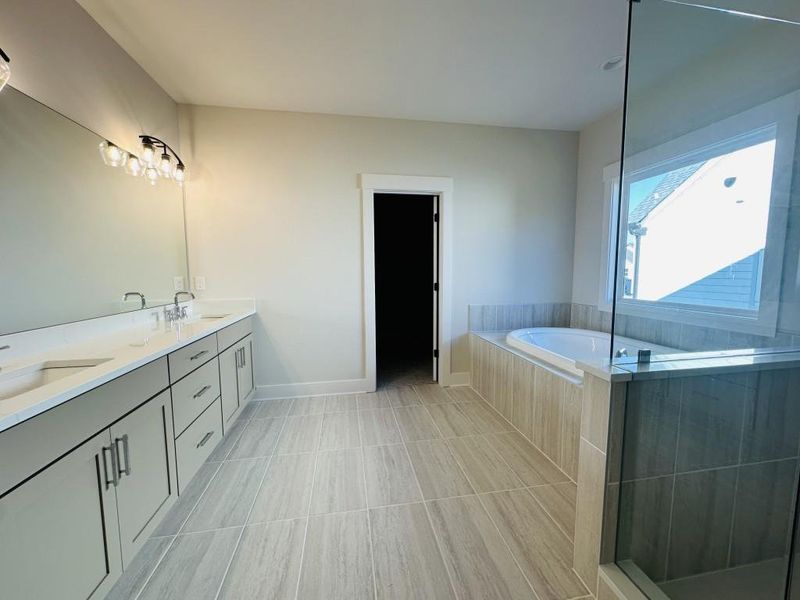 Furnished interior view inside a new home in Hillshire, Cumming (Image 10).