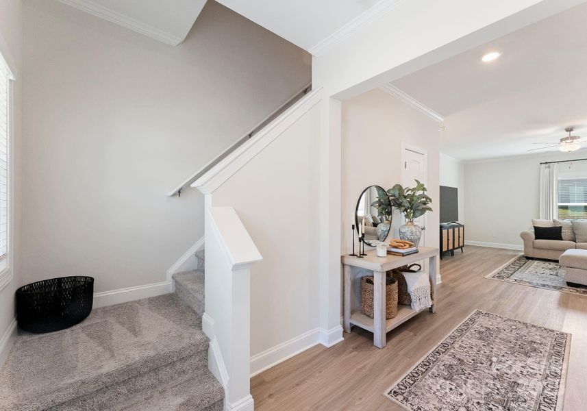 Furnished interior view inside a new home in , Troutman (Image 26).