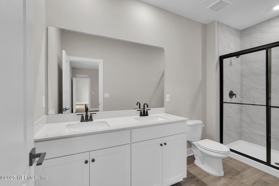 Furnished interior view inside a new home in Jennings Farm, Middleburg (Image 4).