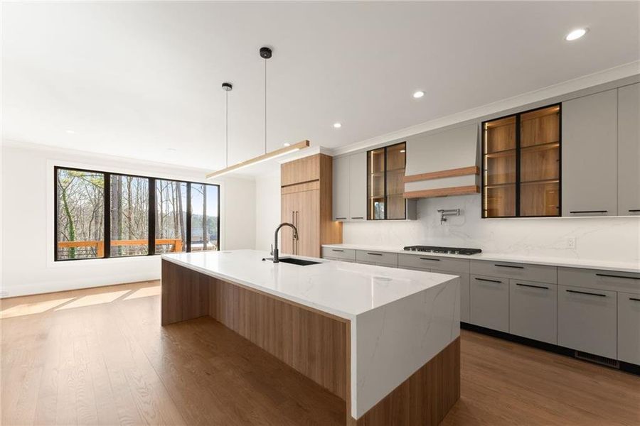 Furnished interior view inside a new home in , Cumming (Image 8).