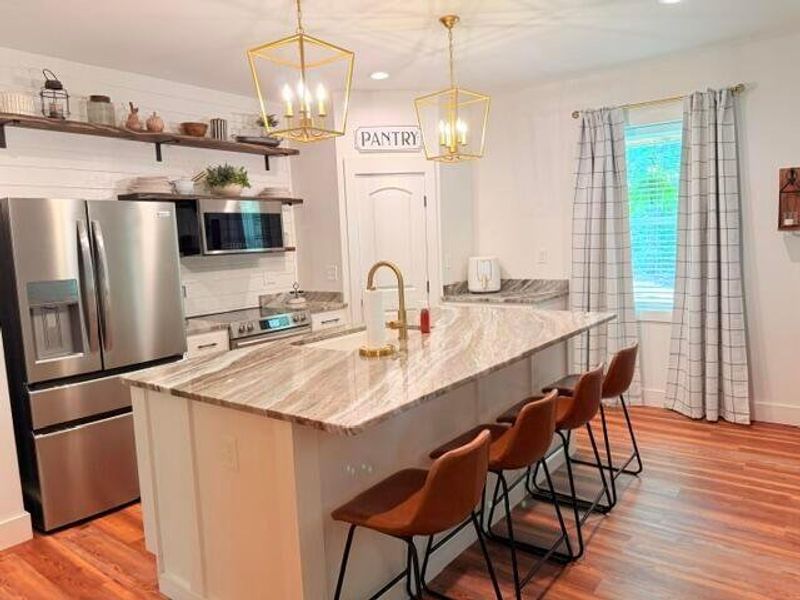 Furnished interior view inside a new home in , Manning (Image 77).