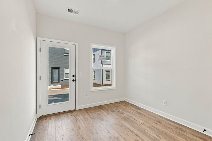 Flexible First Floor Bedroom in the Grayson Townhome
