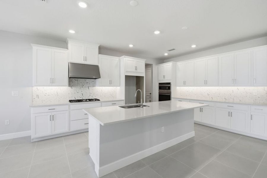 Representative furnished interior of a home built from the Cumberland by Taylor Morrison in Harvest at Ovation, Winter Garden (Image 34).