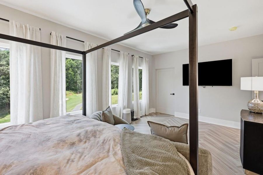 Furnished interior view inside a new home in , Helen (Image 6).