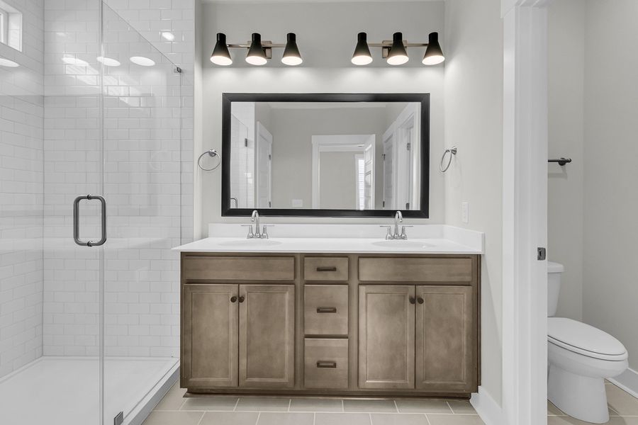 Furnished interior view inside a new home in Six Oaks, Summerville (Image 17).