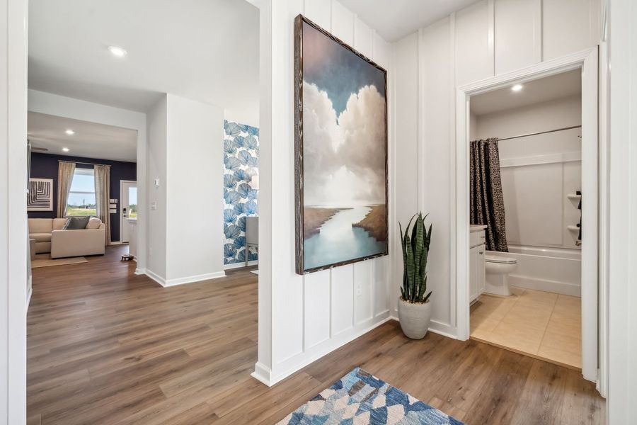 Representative furnished interior of a home built from the The Bancroft by Stanley Martin Homes in Green Tree Place, Anderson (Image 16).