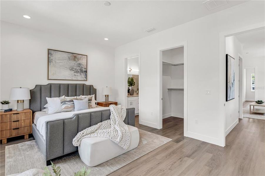 Furnished interior view inside a new home in , Tampa (Image 14).