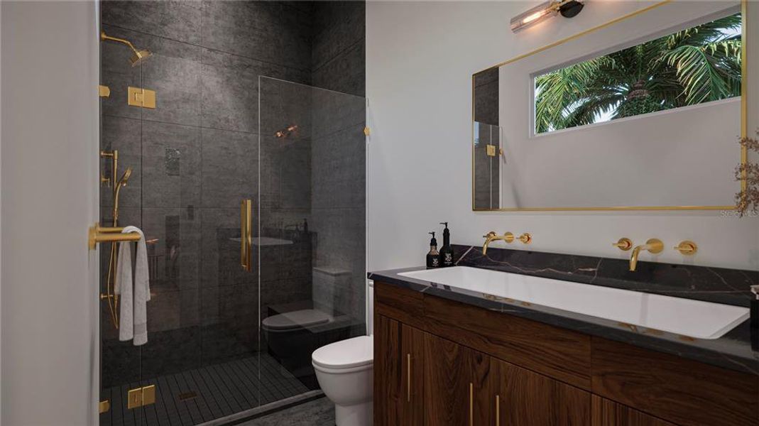 Furnished interior view inside a new home in , Orlando (Image 3).