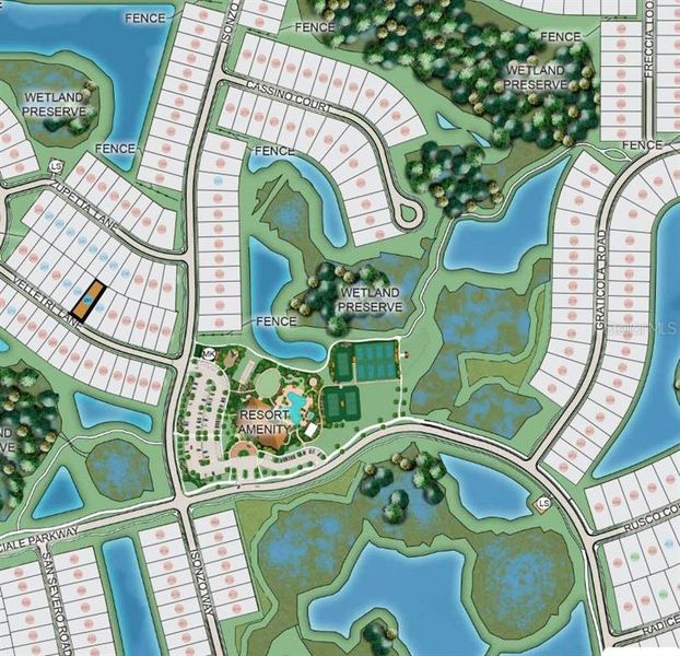 Esplanade at Wiregrass Ranch ~ Site Map