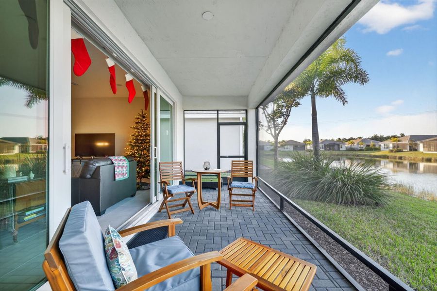 Exterior details and patio area of a home in , Port St. Lucie (Image 3). Exterior details and patio area of a home in , Port St. Lucie (Image 3).