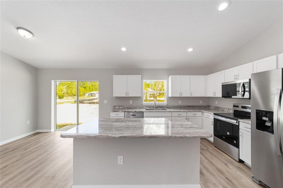 Furnished interior view inside a new home in , Citrus Springs (Image 3).