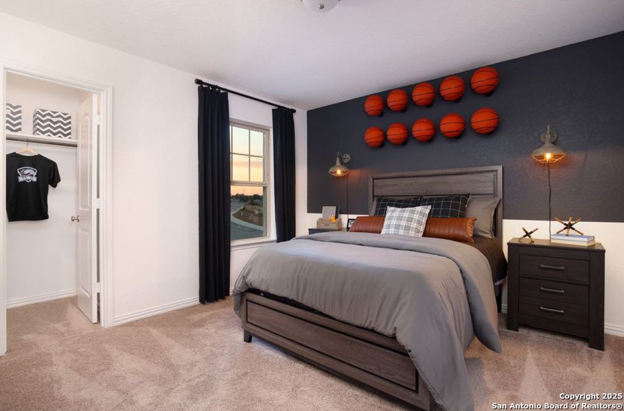 Furnished interior view inside a new home in Morgan Meadows, San Antonio (Image 6).