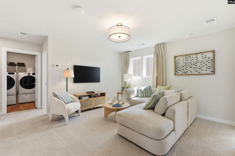 Furnished interior view inside a new home in Boykin Hills, Chapin (Image 37).