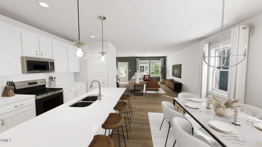 Kitchen and Dining Area