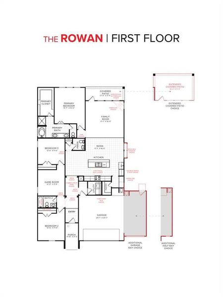 Rowan First Floor Rowan First Floor