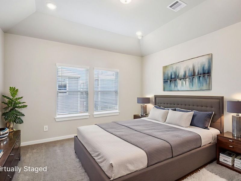 Furnished interior view inside a new home in Pinewood Trails - City Series, Atascocita (Image 7).