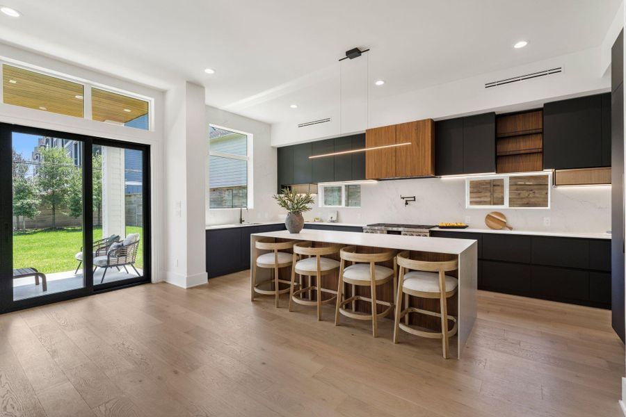 Furnished interior view inside a new home in , Houston (Image 4).