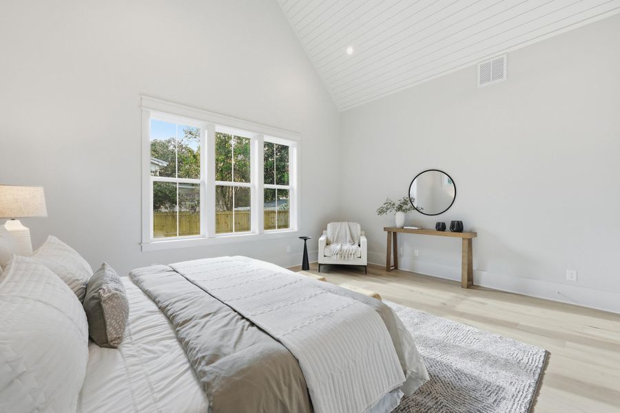 Furnished interior view inside a new home in , Mount Pleasant (Image 36).