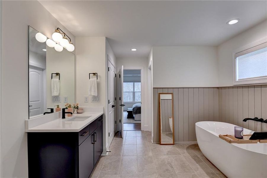 Furnished interior view inside a new home in , Woodstock (Image 18).