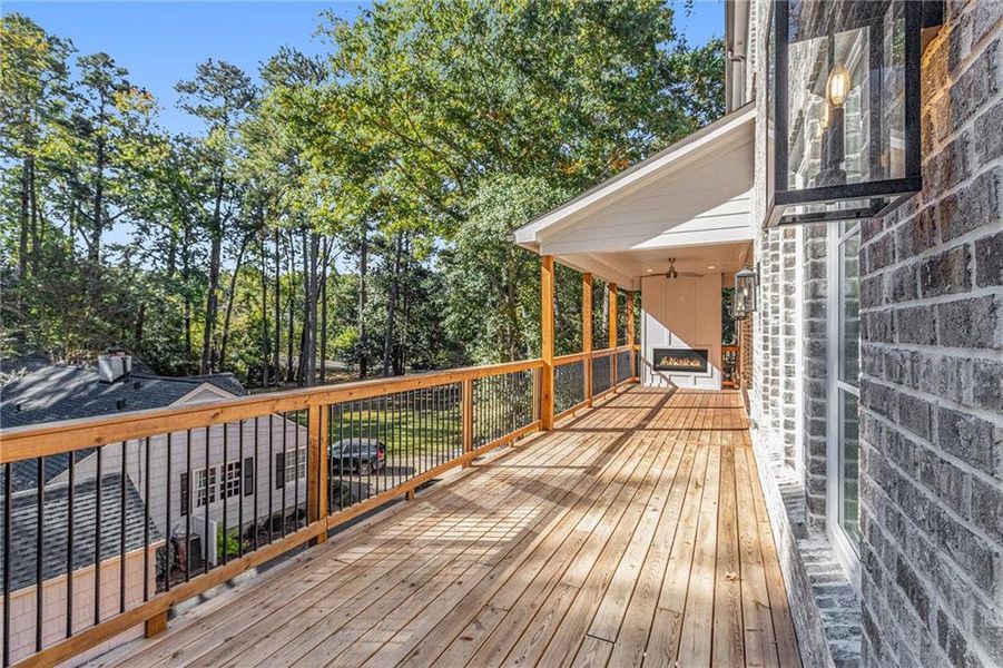 Exterior details and patio area of a home in , Brookhaven (Image 3).