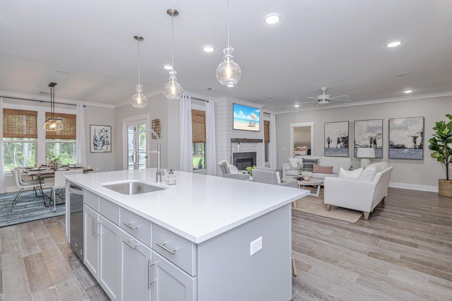 Furnished interior view inside a new home in Timothy Lakes, Ridgeville (Image 21).