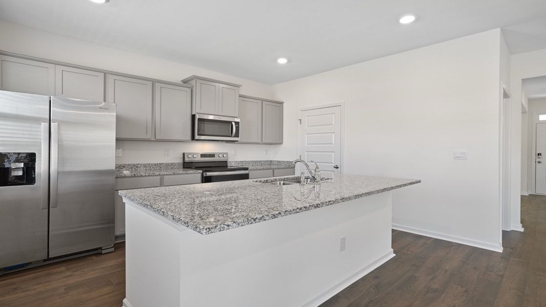 Furnished interior view inside a new home in Champion's Run, Lithonia (Image 9). Furnished interior view inside a new home in Champion's Run, Lithonia (Image 9).