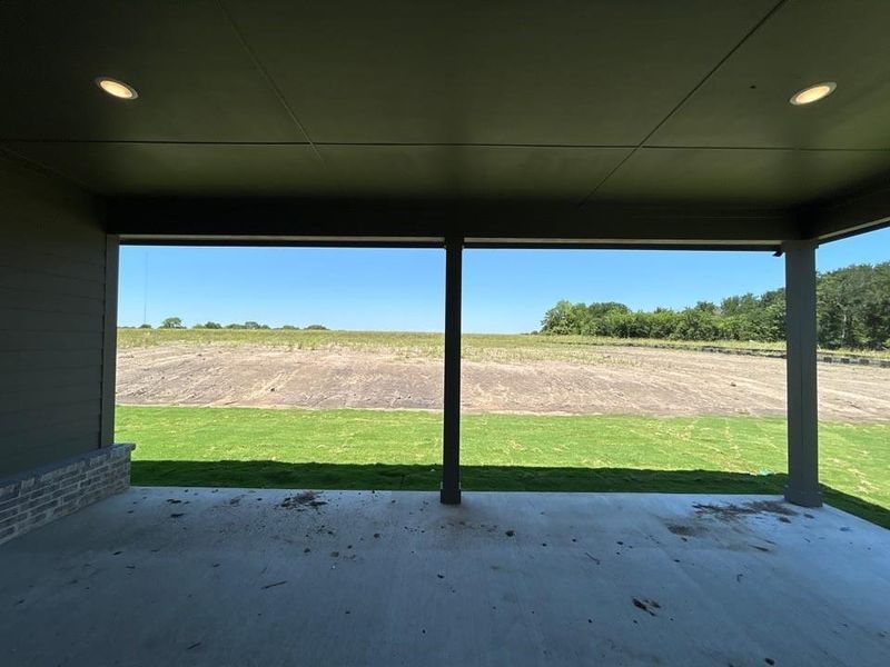 Exterior details and patio area of a home in Terra Escalante, Blue Ridge (Image 4).