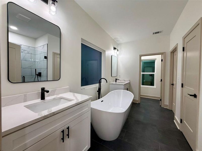 Furnished interior view inside a new home in , Calhoun (Image 10).