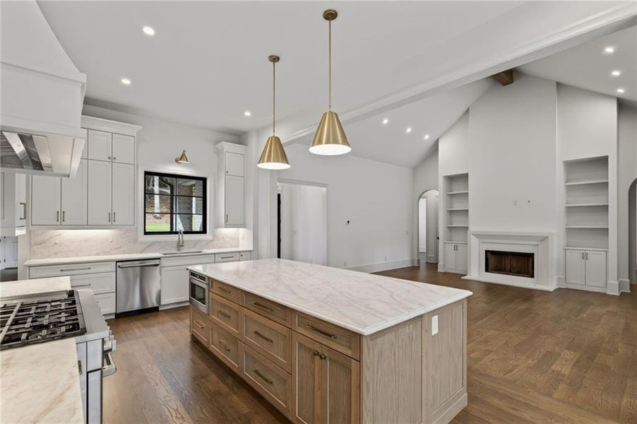 Furnished interior view inside a new home in , Cumming (Image 15).