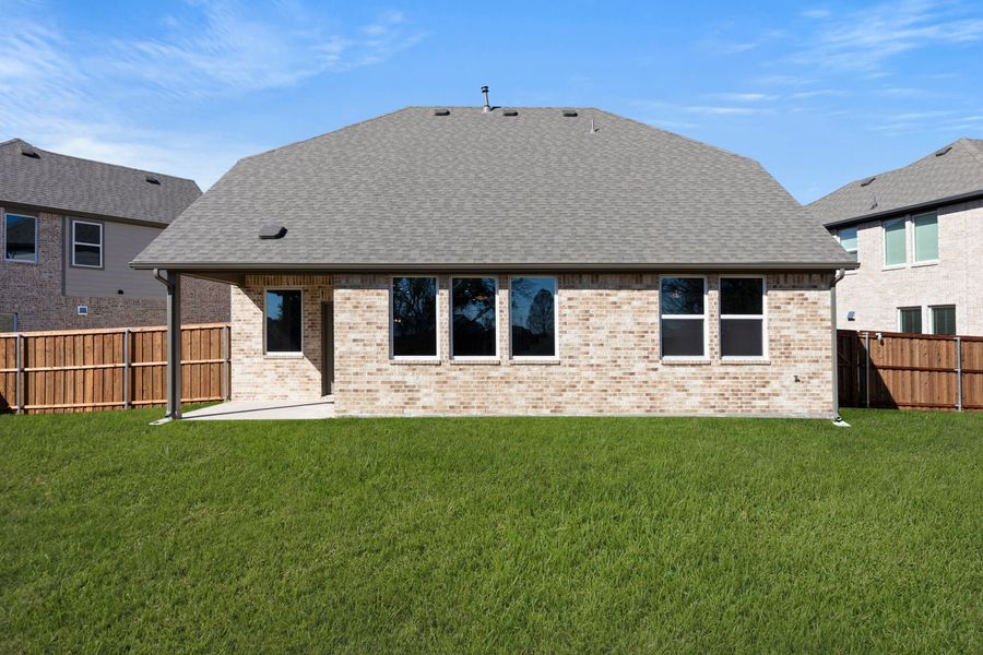 Representative exterior details of a home built from the Republic by Rockwell Homes in Creekside, Royse City (Image 44). Representative exterior details of a home built from the Republic by Rockwell Homes in Creekside, Royse City (Image 44).