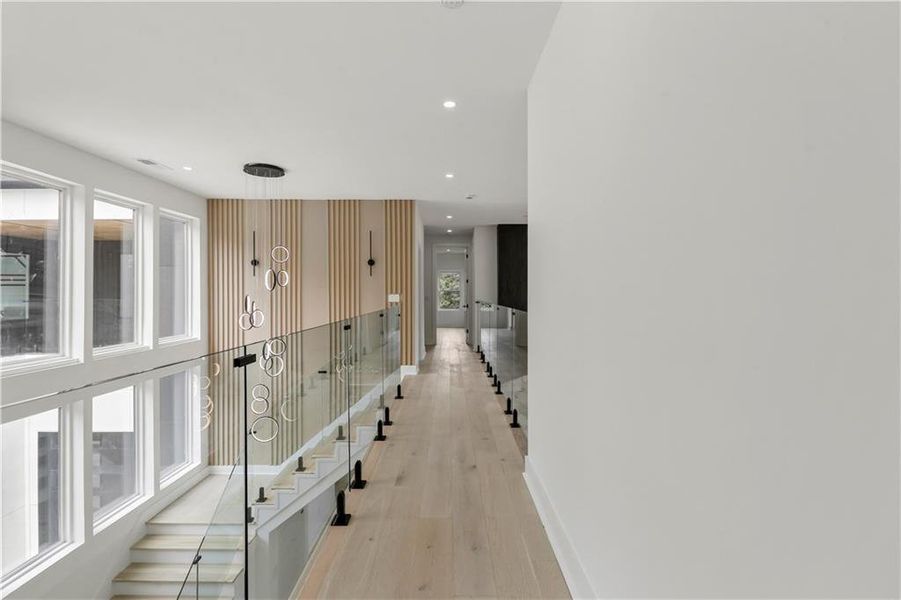 Furnished interior view inside a new home in , Atlanta (Image 19).