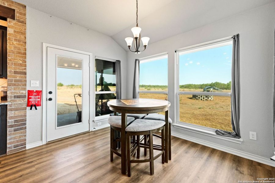 Furnished interior view inside a new home in , Charlotte (Image 9).