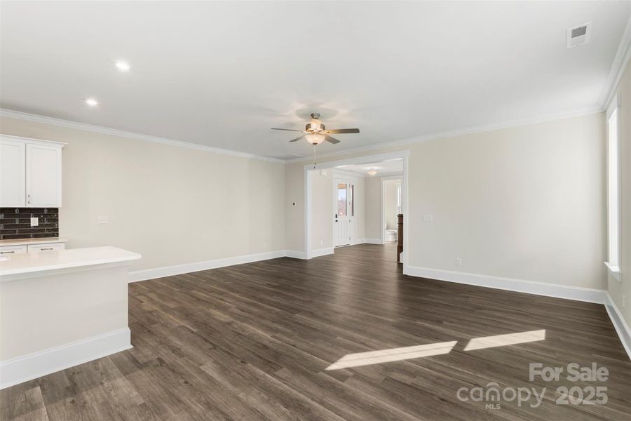Spacious, unfurnished interior of a new home in Riverwalk, Rock Hill (Image 24).