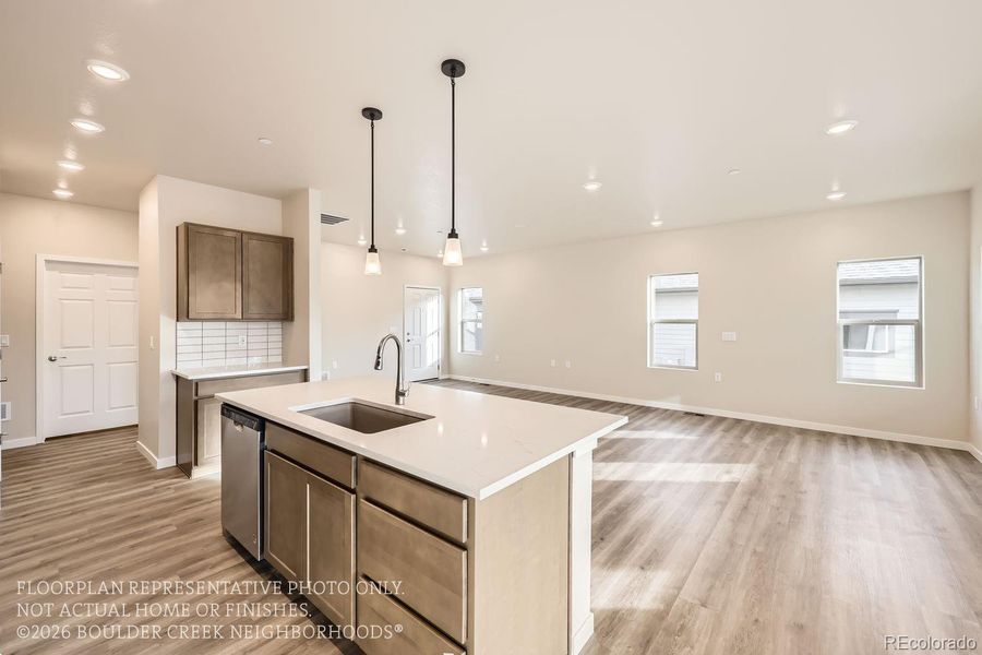 Furnished interior view inside a new home in Knolls, Westminster (Image 11).