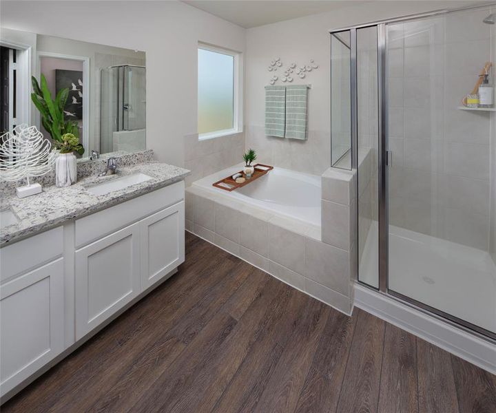 Furnished interior view inside a new home in Deer Creek, Fort Worth (Image 26). Furnished interior view inside a new home in Deer Creek, Fort Worth (Image 26).