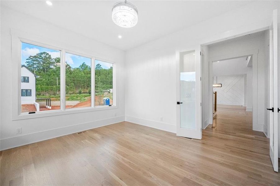 Spacious, unfurnished interior of a new home in Timber Rock Manor, Cumming (Image 70).