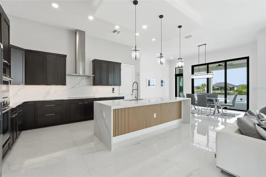 Furnished interior view inside a new home in , Cape Coral (Image 49).