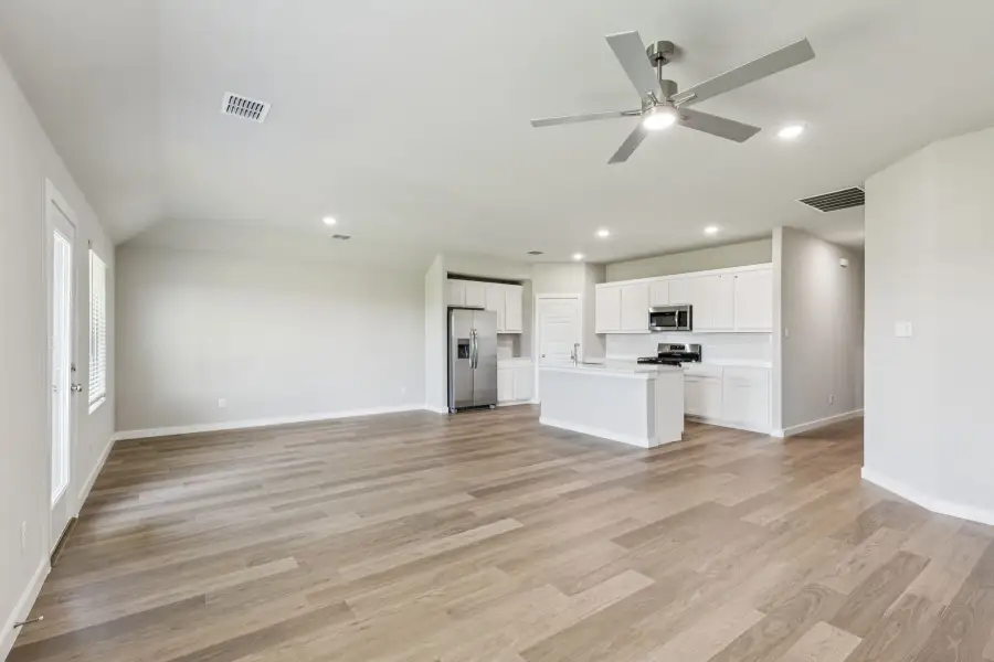 Open Floor Plan in the Harper home plan by Trophy Signature Homes – REPRESENTATIVE PHOTO